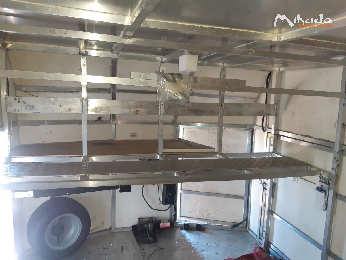 remorque fermée basculante 2500kg – photo 4 sur 6