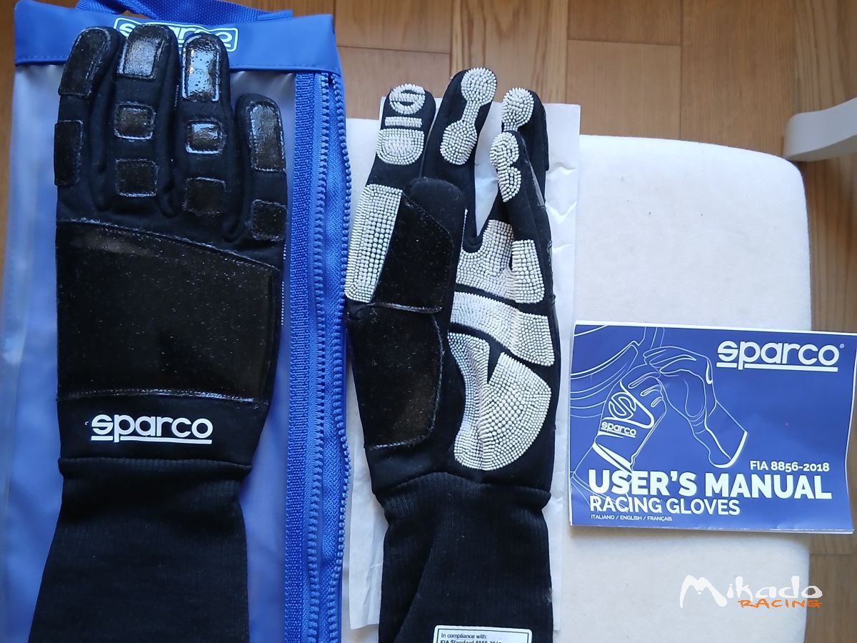 Gants Sparco Tide / Meca FIA 8856-2018 - Neufs - Taille 12 (XL/XXL) – photo 1 sur 3