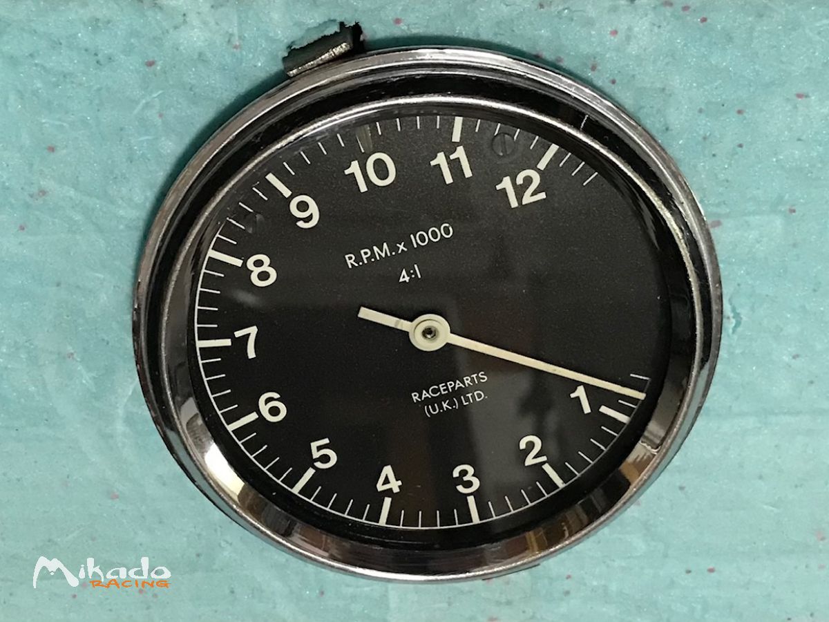 Compte-tours chronométrique Smiths/Raceparts (U.K.) LTD – 12 000 TR/MIN - VHC/Formula – photo 1 sur 6