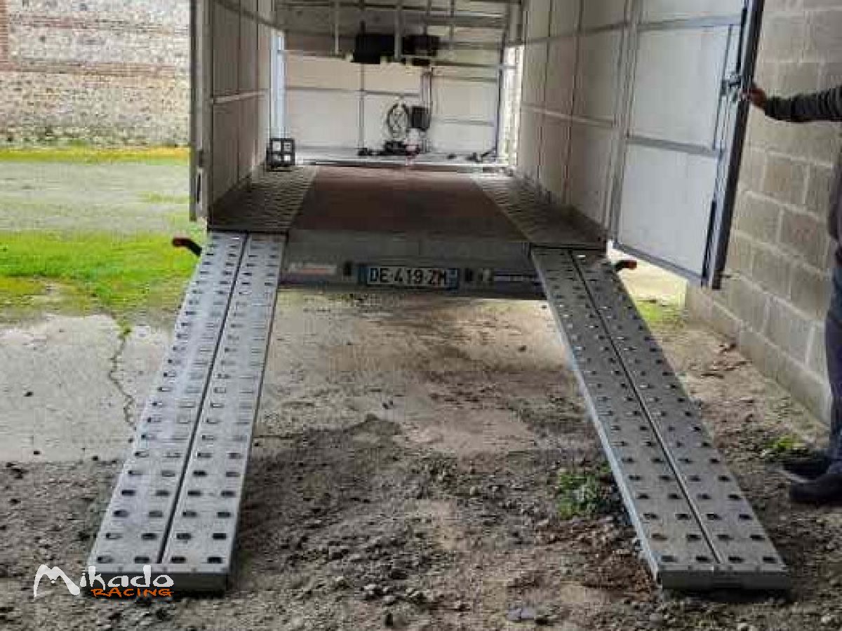 remorque fermée basculante 2500kg – photo 2 sur 6
