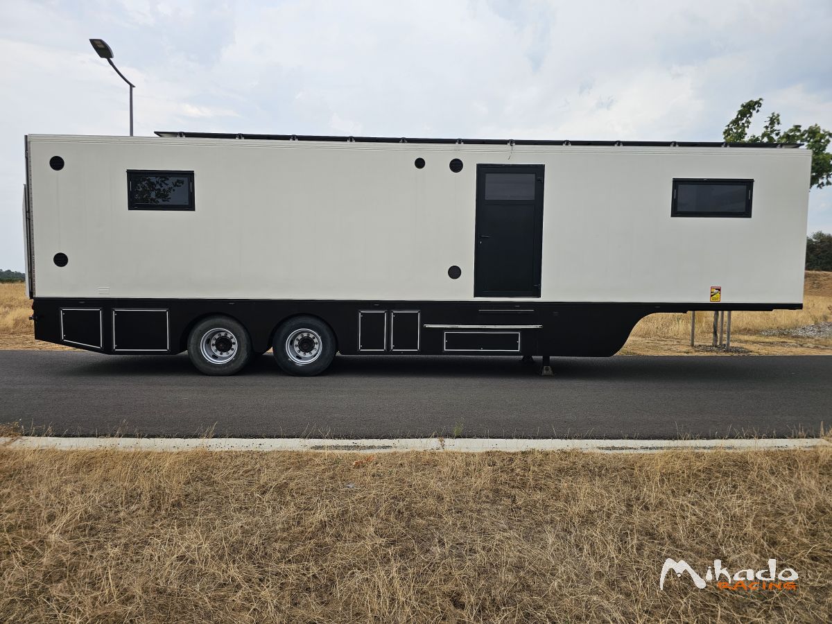 Semi-remorque entièrement aménagée et autonome – photo 1 sur 5