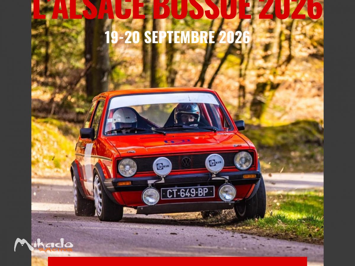 Rallye de l'Alsace Bossue Volkswagen Golf I GTI 1800 VHC