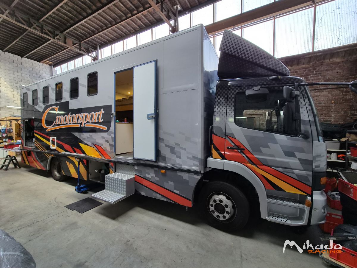 Camion Mercedes Atego 1217 assistance rallye – photo 1 sur 6