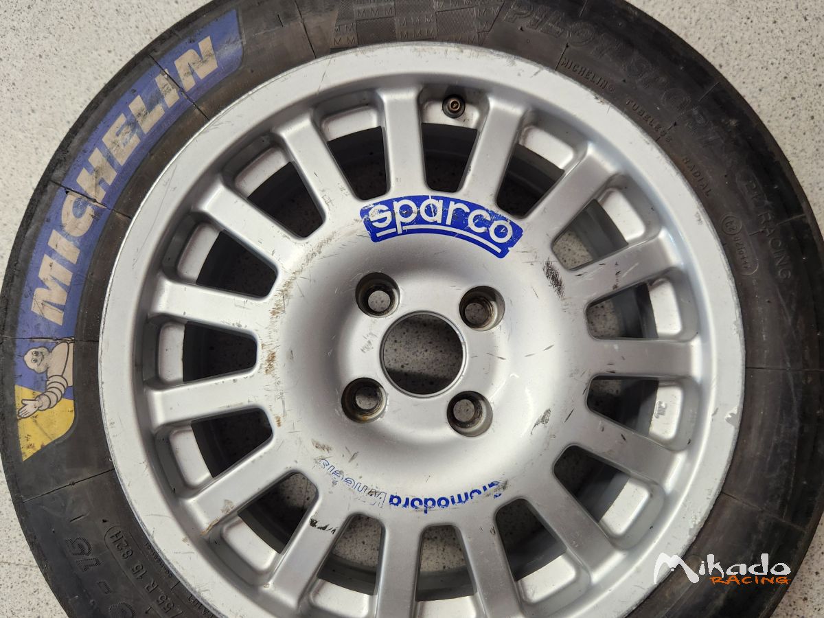 Jantes Cromodora/Sparco 7x15 avec pneus FIA – photo 3 sur 5