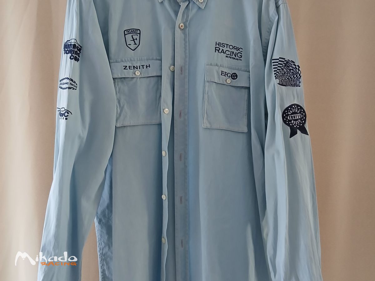 Chemises Alain Figaret 'Automobile Historique' (Le Mans Classic / Peter Auto) – Taille L – photo 1 sur 3