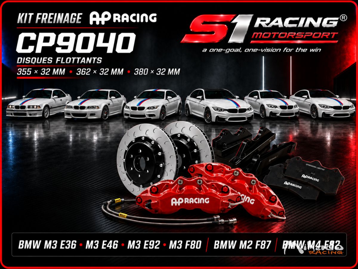 BMW M2 M3 M4 toutes versions KIT FREINAGE AP RACING ALCON BREMBO