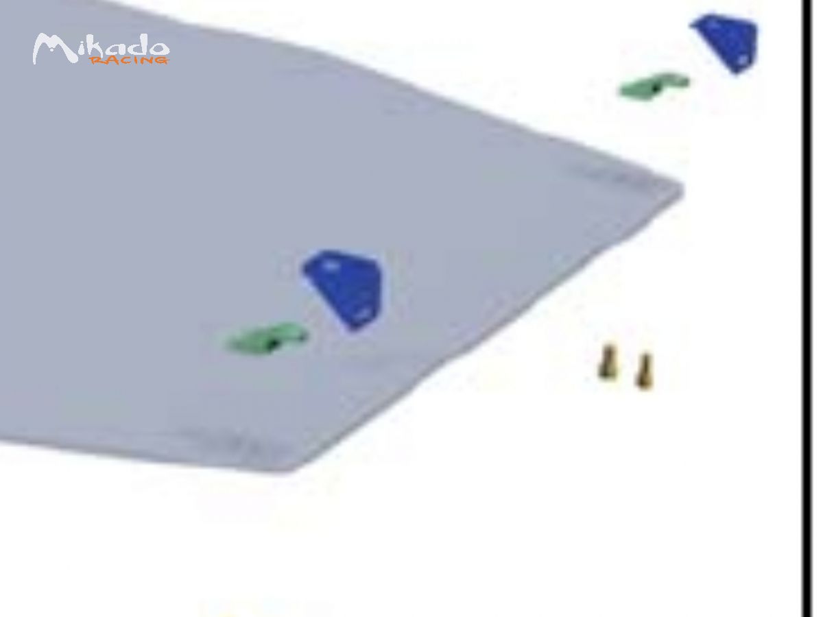 Fixation protège carter 206 RC