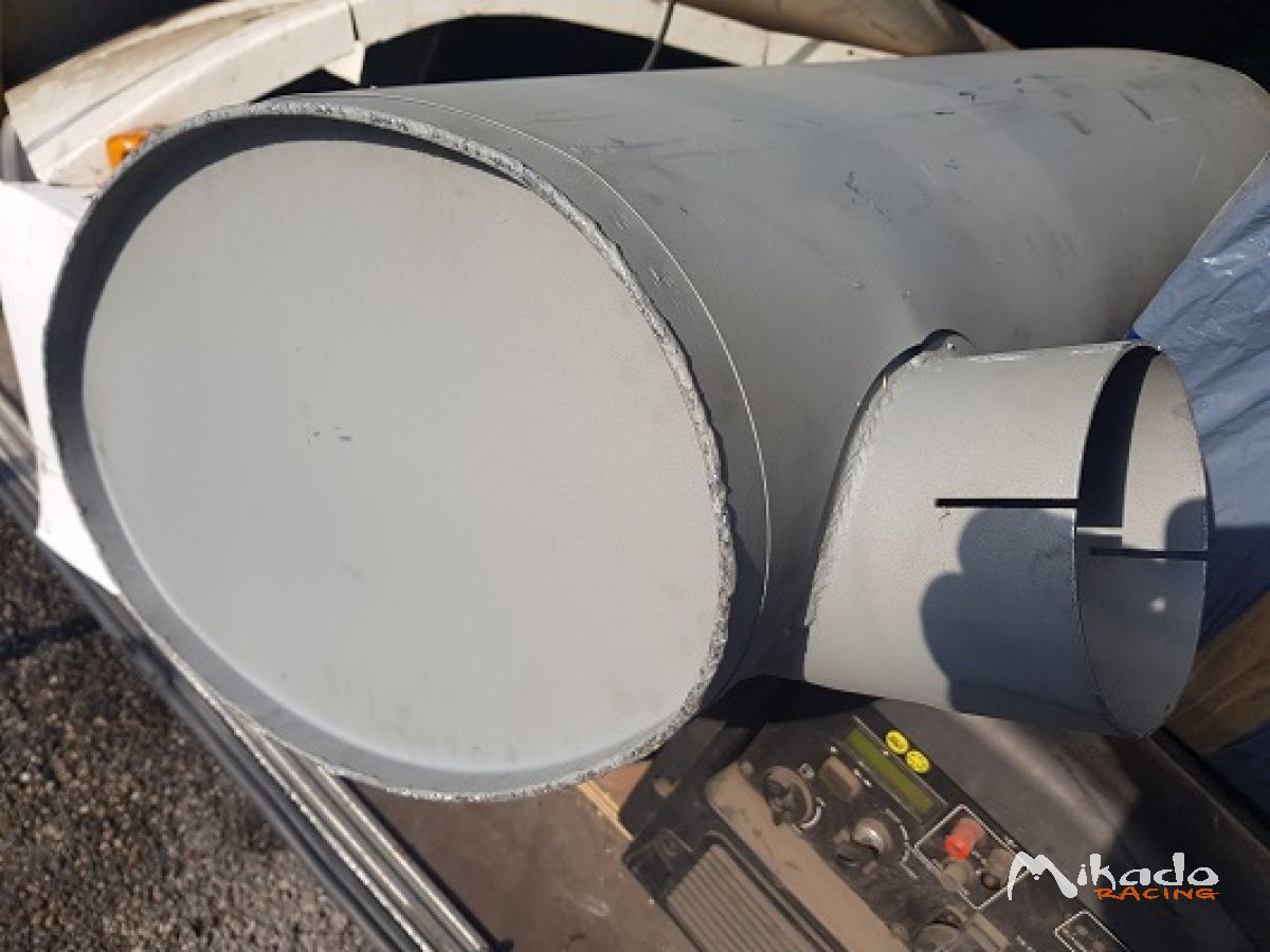 1 Grand silencieux+1 coude+1 joint Neuf poids-lourd / bus état Neuf jamais utilisé. – photo 3 sur 4