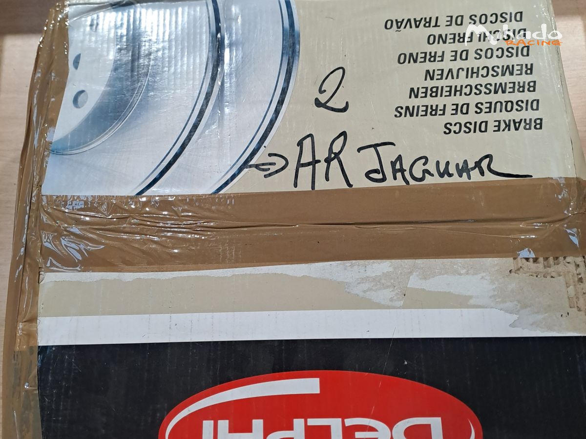 BG4833C jeu de 2 disques de frein arrière pour Jaguar F Type – photo 2 sur 2