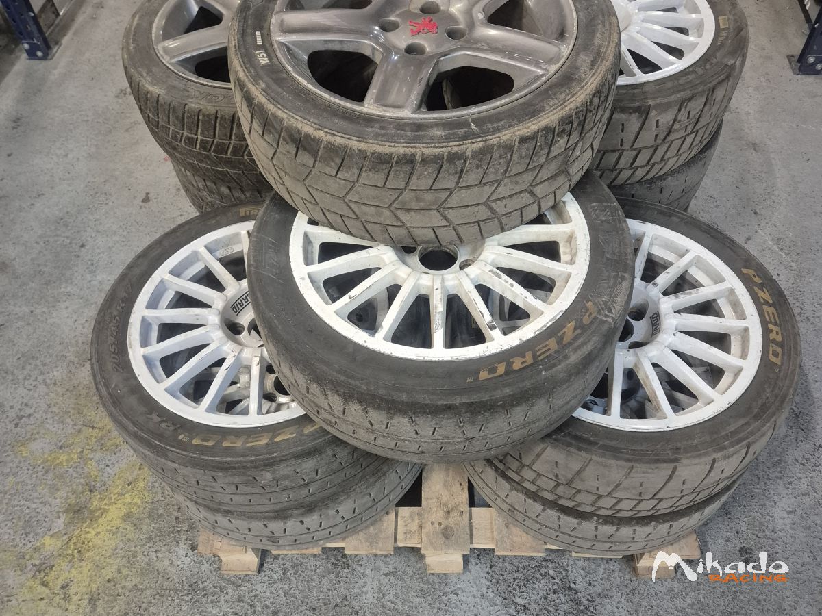 Jantes Braid et pneus Pirelli