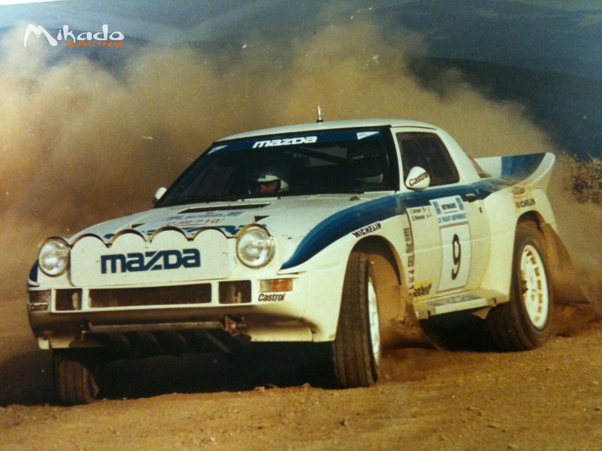 Pièces rares : Mazda RX7 groupe B – photo 1 sur 5
