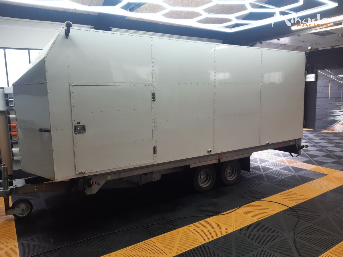 remorque fermée basculante 2500kg – photo 1 sur 6