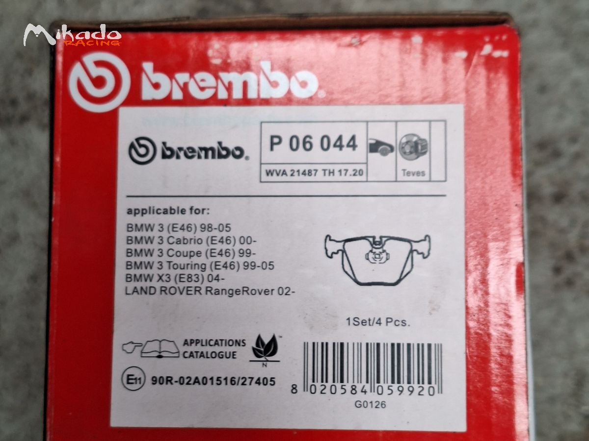 Lot de disques et plaquettes Brembo neufs AV & AR pour BMW E36/E46 – photo 4 sur 5