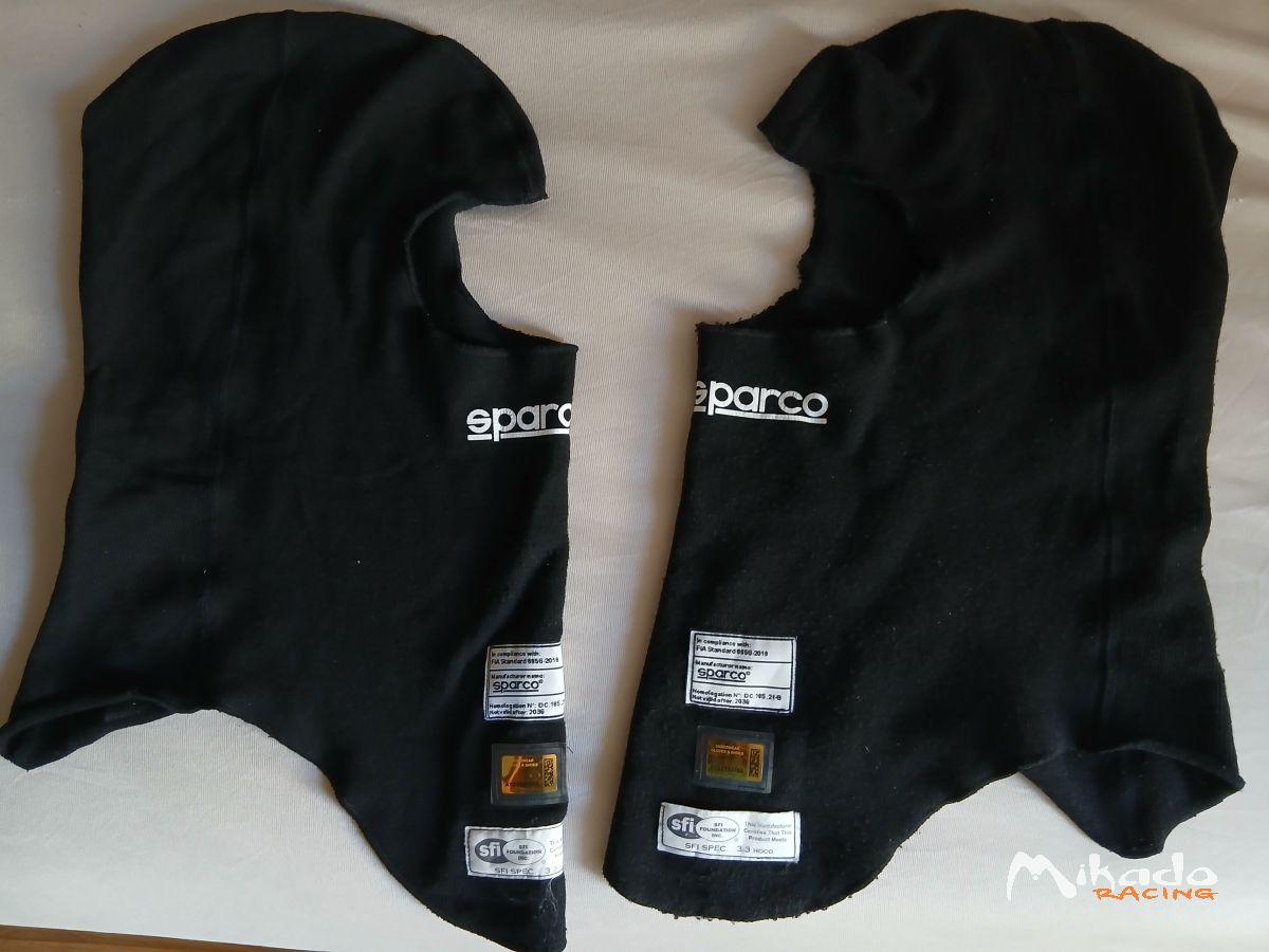 Lot ou Unité - Cagoules Ignifugées Sparco RW4 Guard FIA 8856-2018 (Neuves & Occasion) – photo 2 sur 4