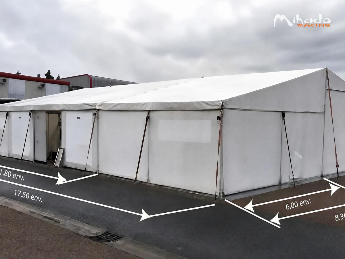 Camion équipé ISUZU série N avec 2 structure chapiteaux – photo 6 sur 6