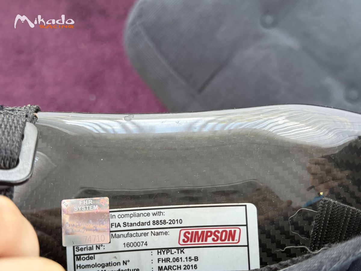 Simpson Hybrid Pro Lite Carbon XS – photo 3 sur 3