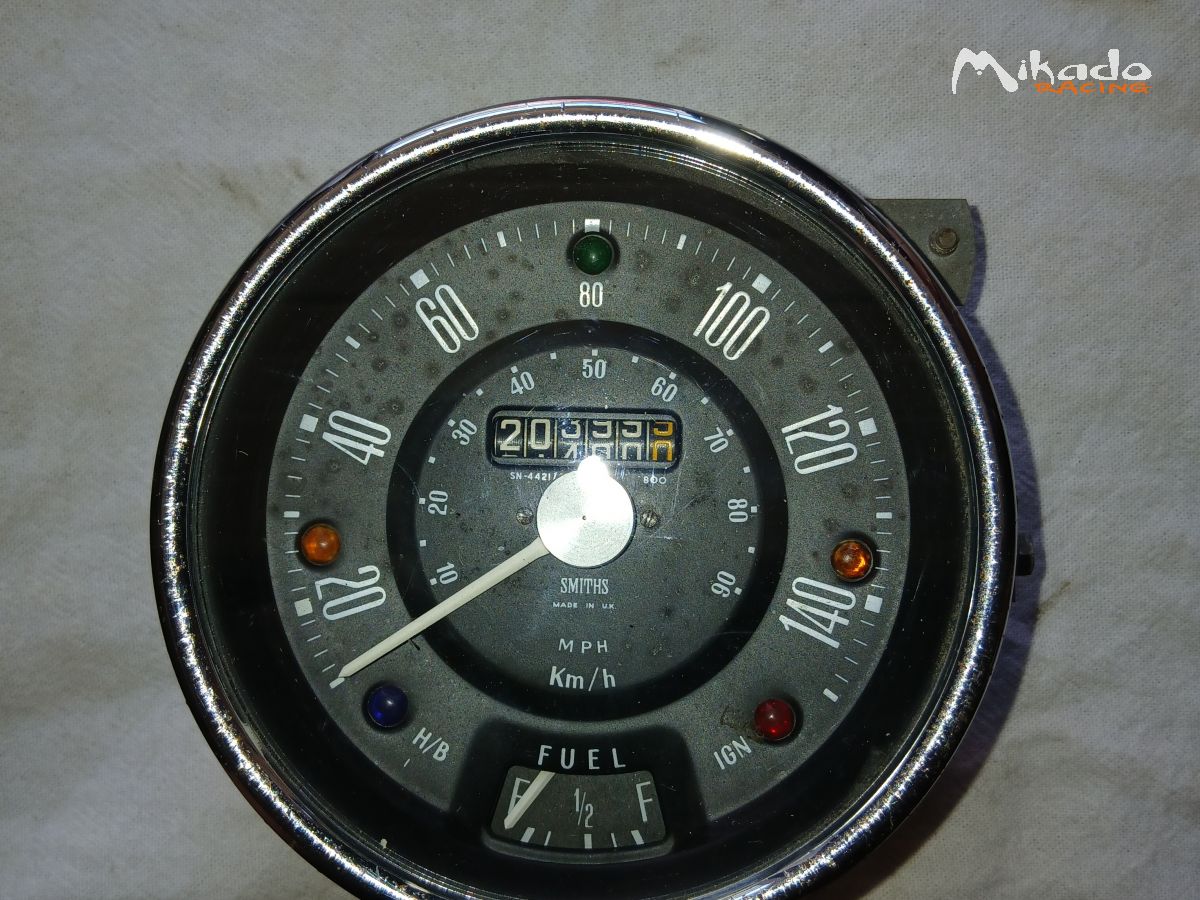 Compteur central austin mini mk1