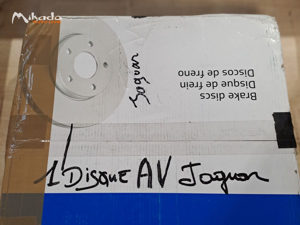 BG9102 jeu de 2 disques de frein avant neufs de Jaguar F Type – photo 2 sur 2