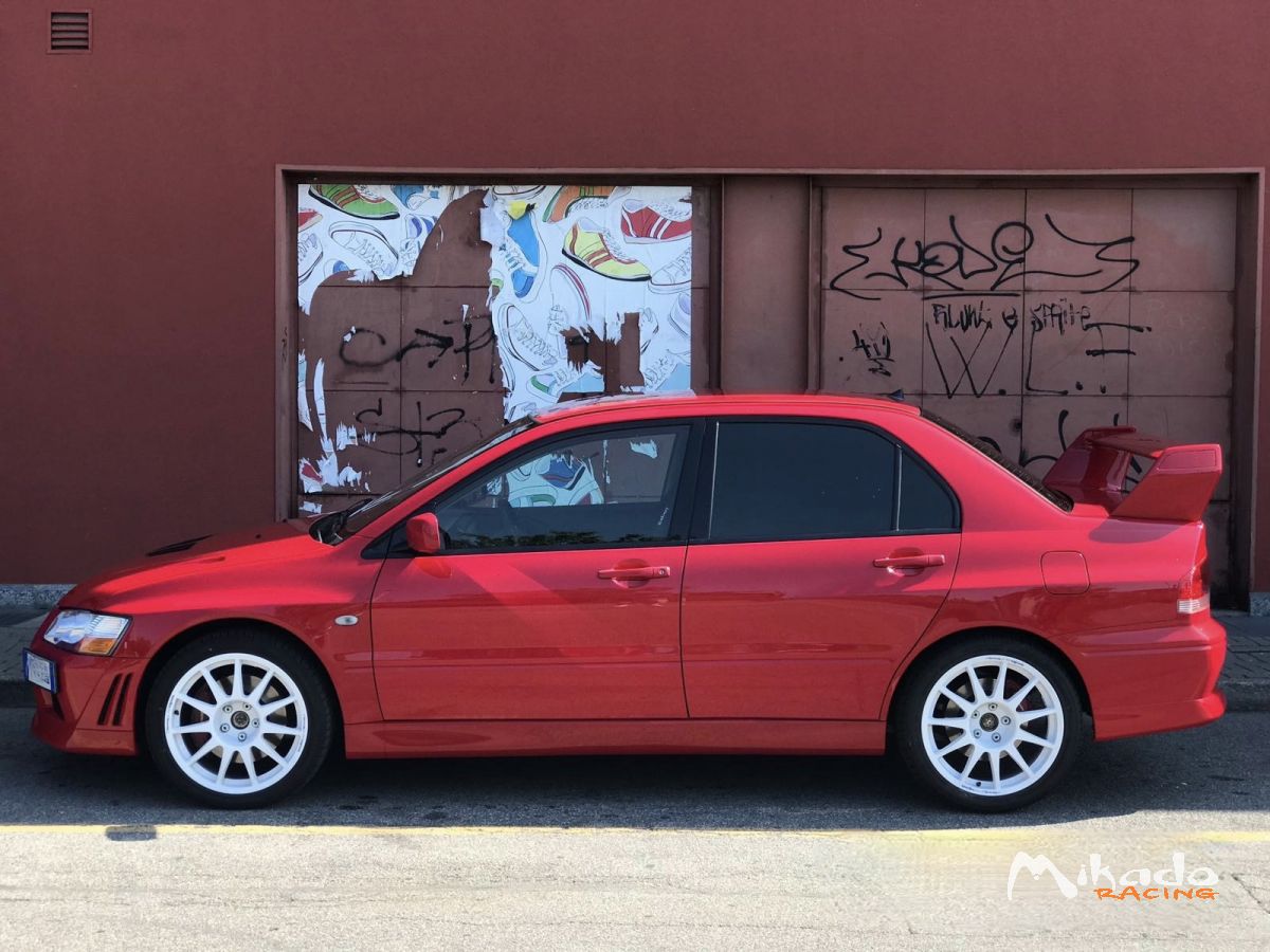Jante Mitsubishi Lancer EVO 8/9 Speedline Turini 8x18 White – photo 5 sur 6