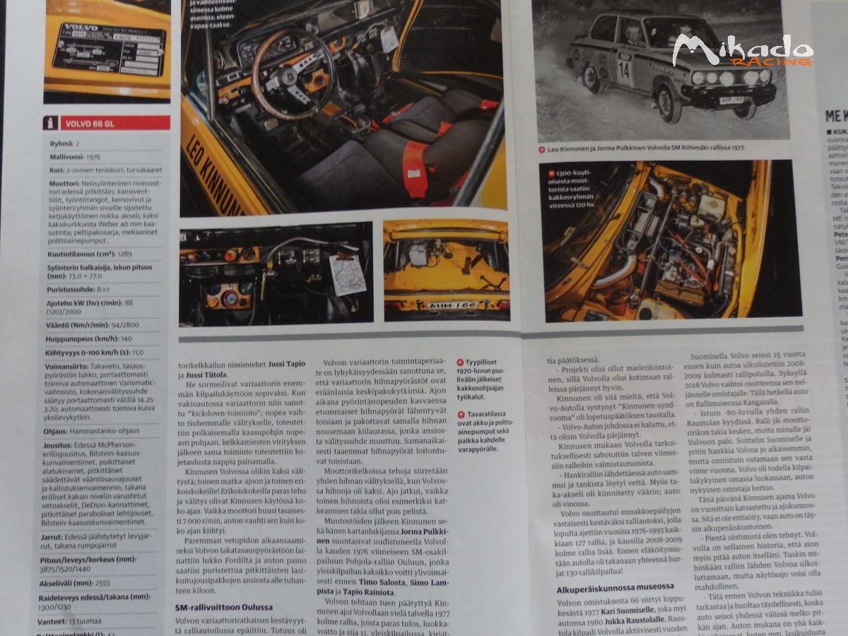Volvo 66 1.3 gr2. -76 – photo 5 sur 6