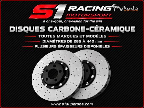 DISQUES CARBONE-CÉRAMIQUE SUR MESURE – DE 285 À 440 MM – ULTRA LIGHT