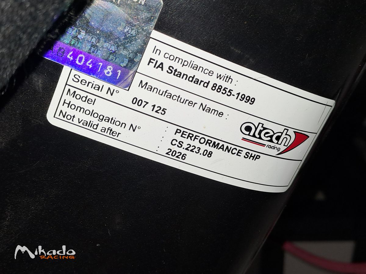 Baquet Techno Racing Protect – photo 2 sur 3
