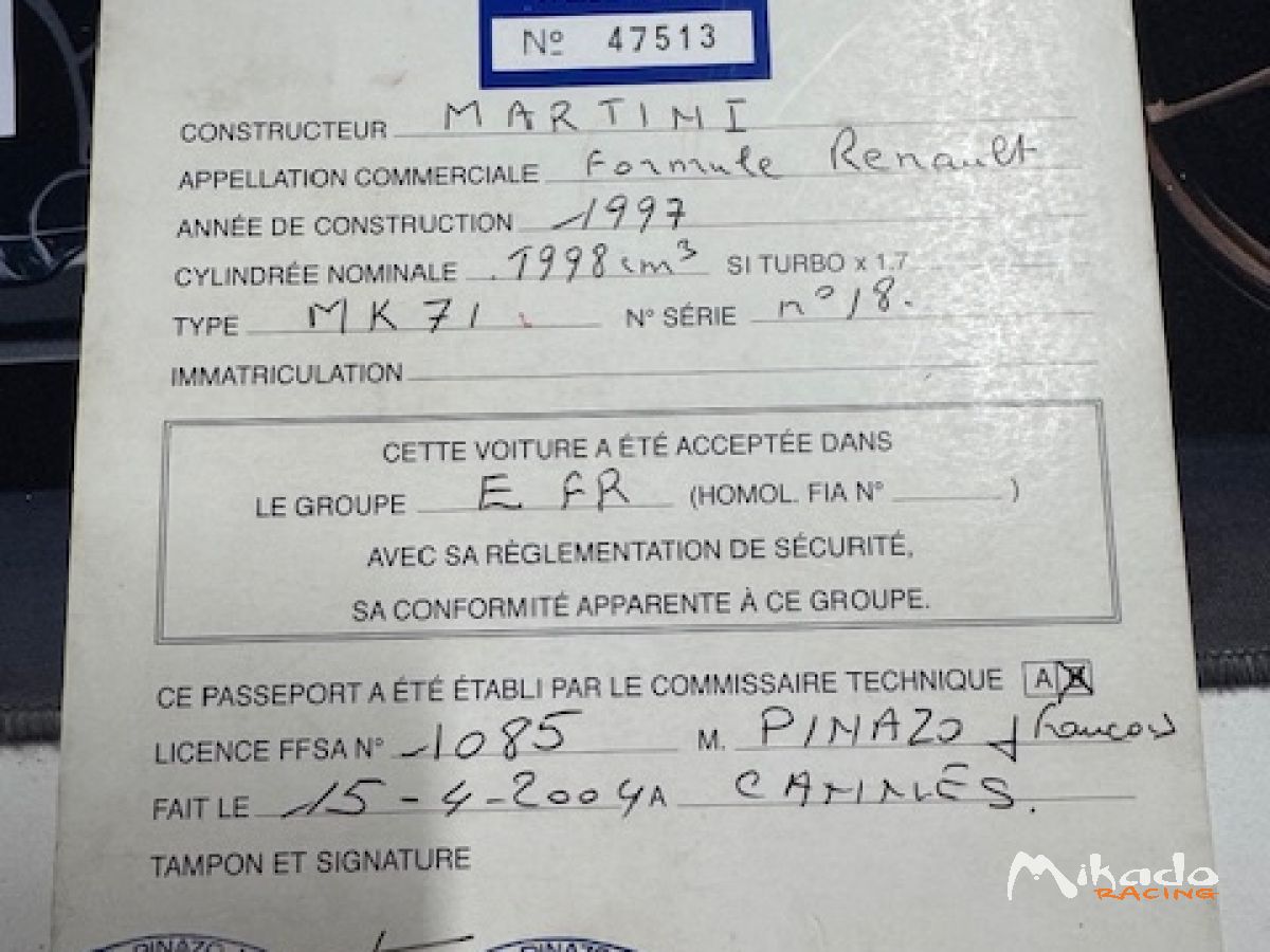 formule renault martini mk71 – photo 6 sur 6