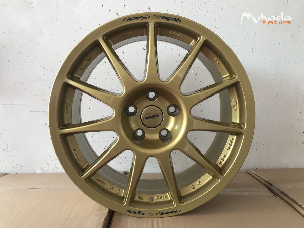 Jante Toyota Yaris GR Speedline Corse Turini 8x18 Gold – photo 1 sur 4