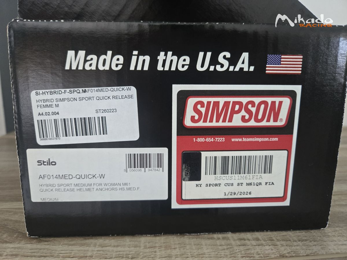 Hans femme Simpson hybrid sport + attaches rapides – photo 2 sur 2