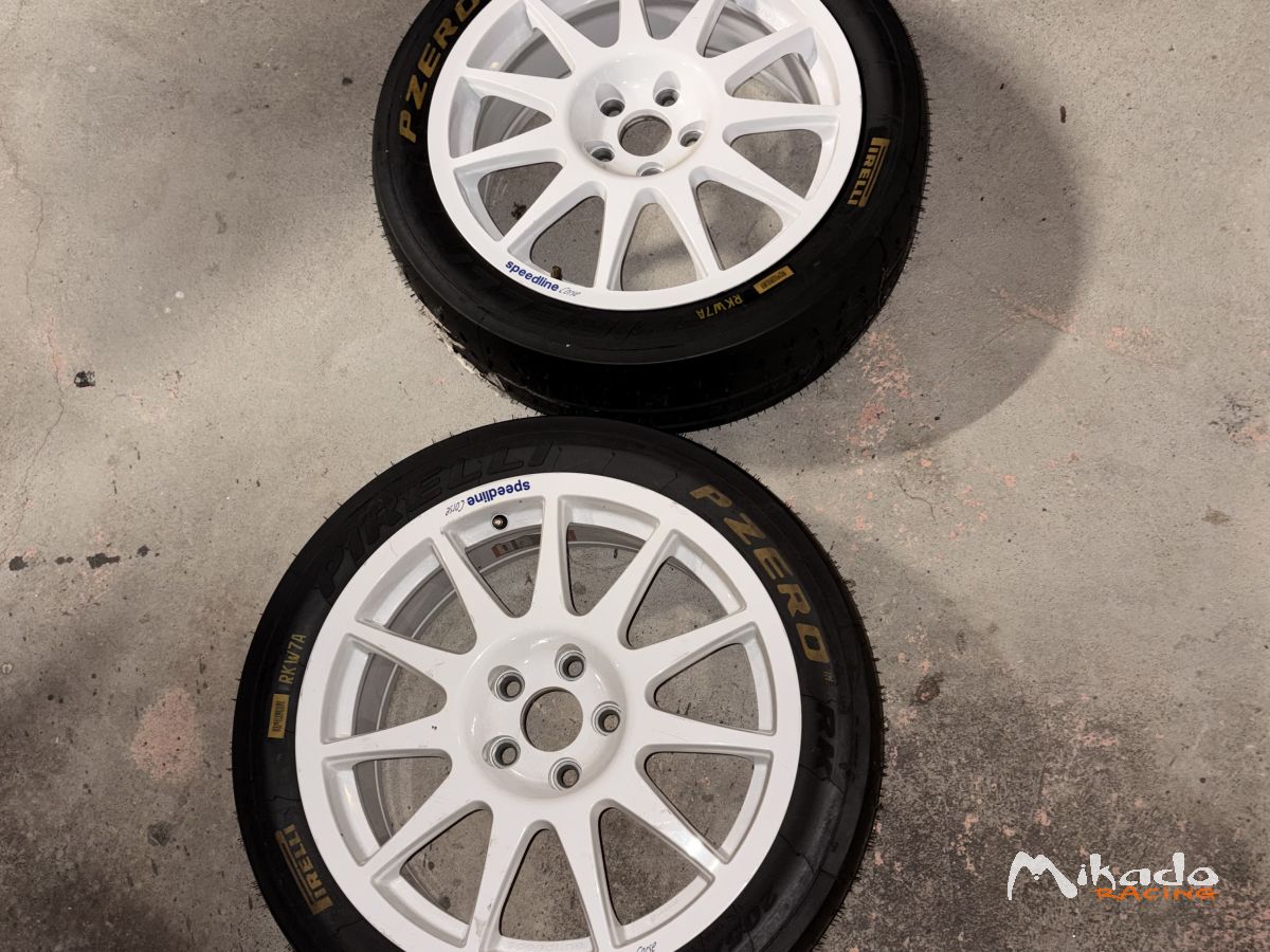 Vends jante + pneu pirelli rkw7a – photo 1 sur 4