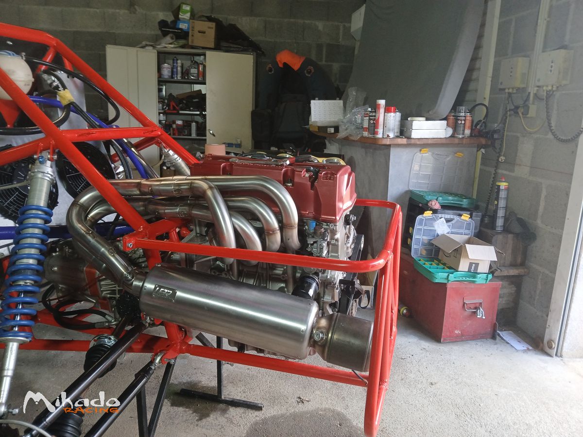 Echappement honda k20 lbr – photo 1 sur 3