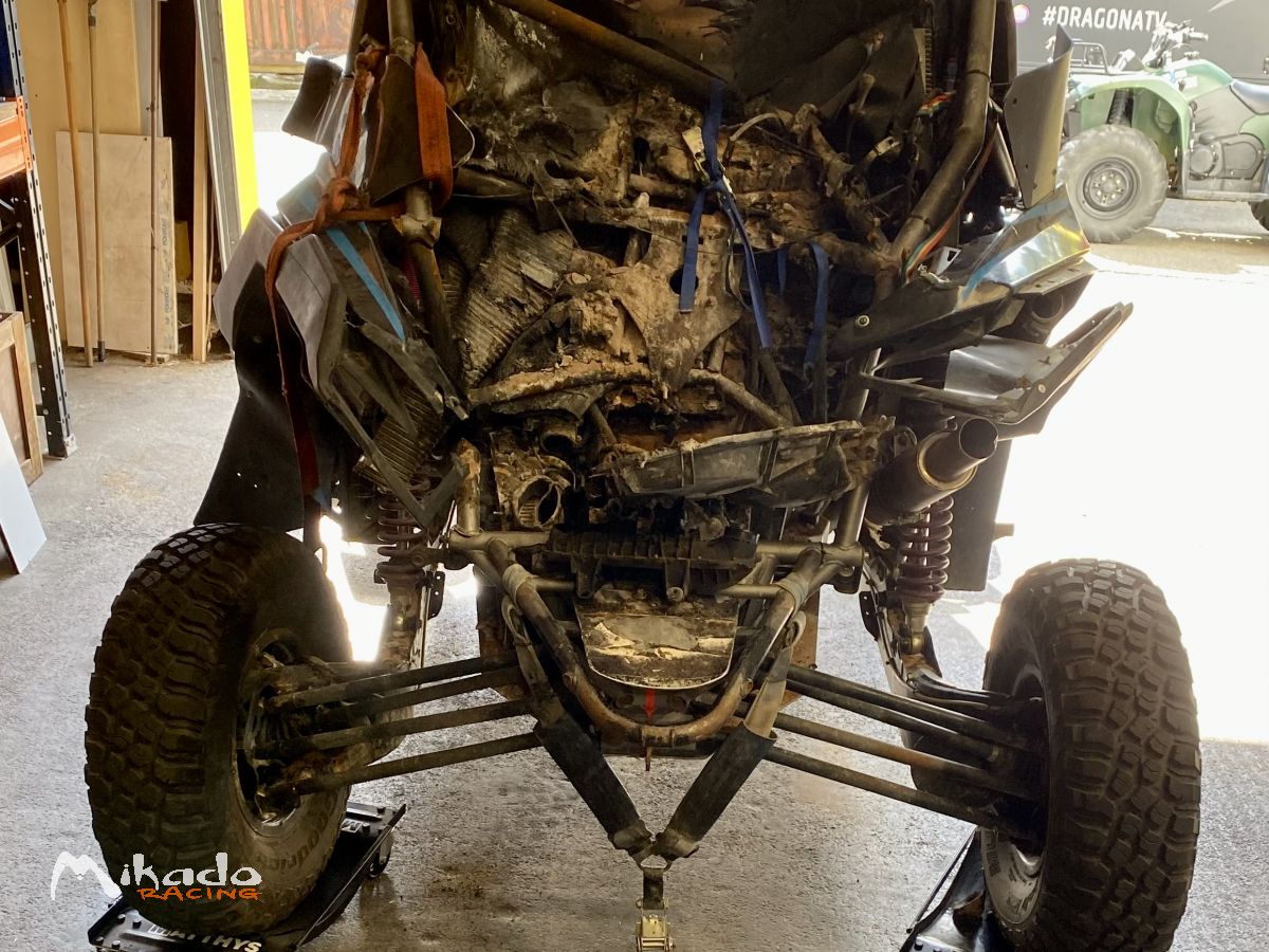 SSV Can Am X3 South Racing T4 FIA accidenté – photo 3 sur 4