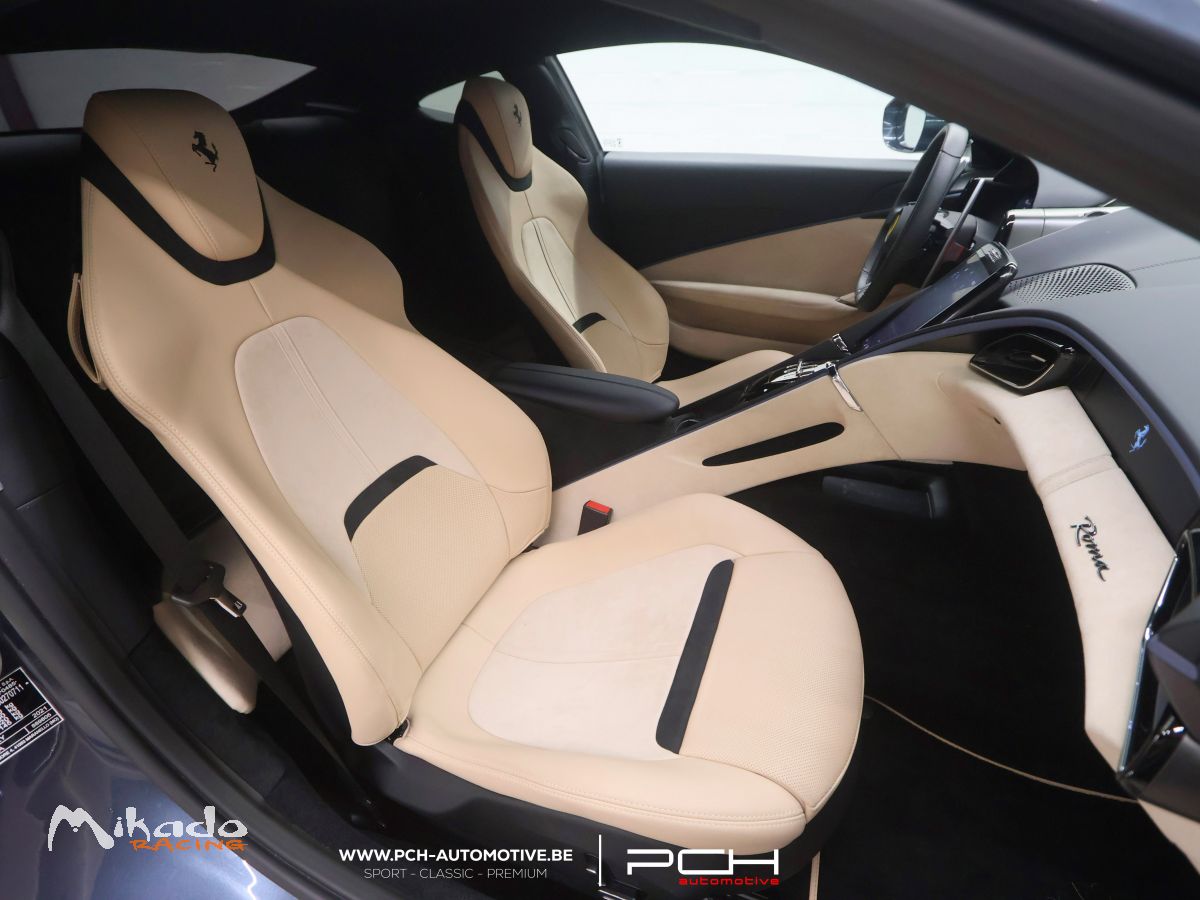 FERRARI Roma 3.9 V8 Bi-Turbo 620cv - 8.135 Kms - 2021 – photo 4 sur 6