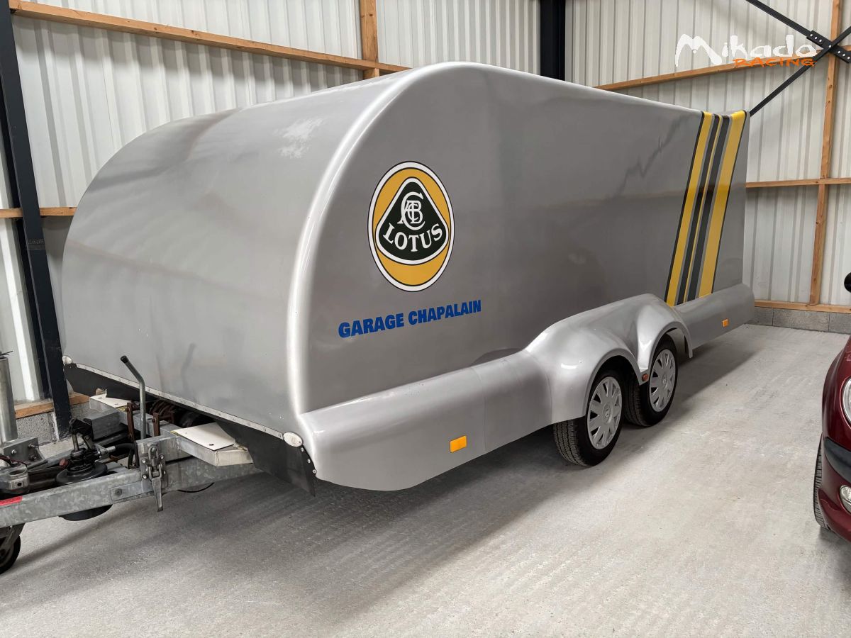 Remorque fermée Bockmann 271A1 (PTAC 2 700 kg)