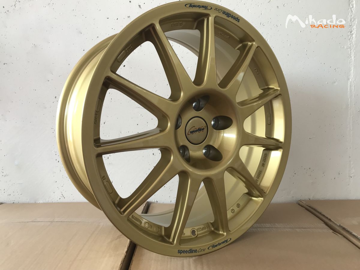 Jante Toyota Yaris GR Speedline Corse Turini 8x18 Gold – photo 2 sur 4