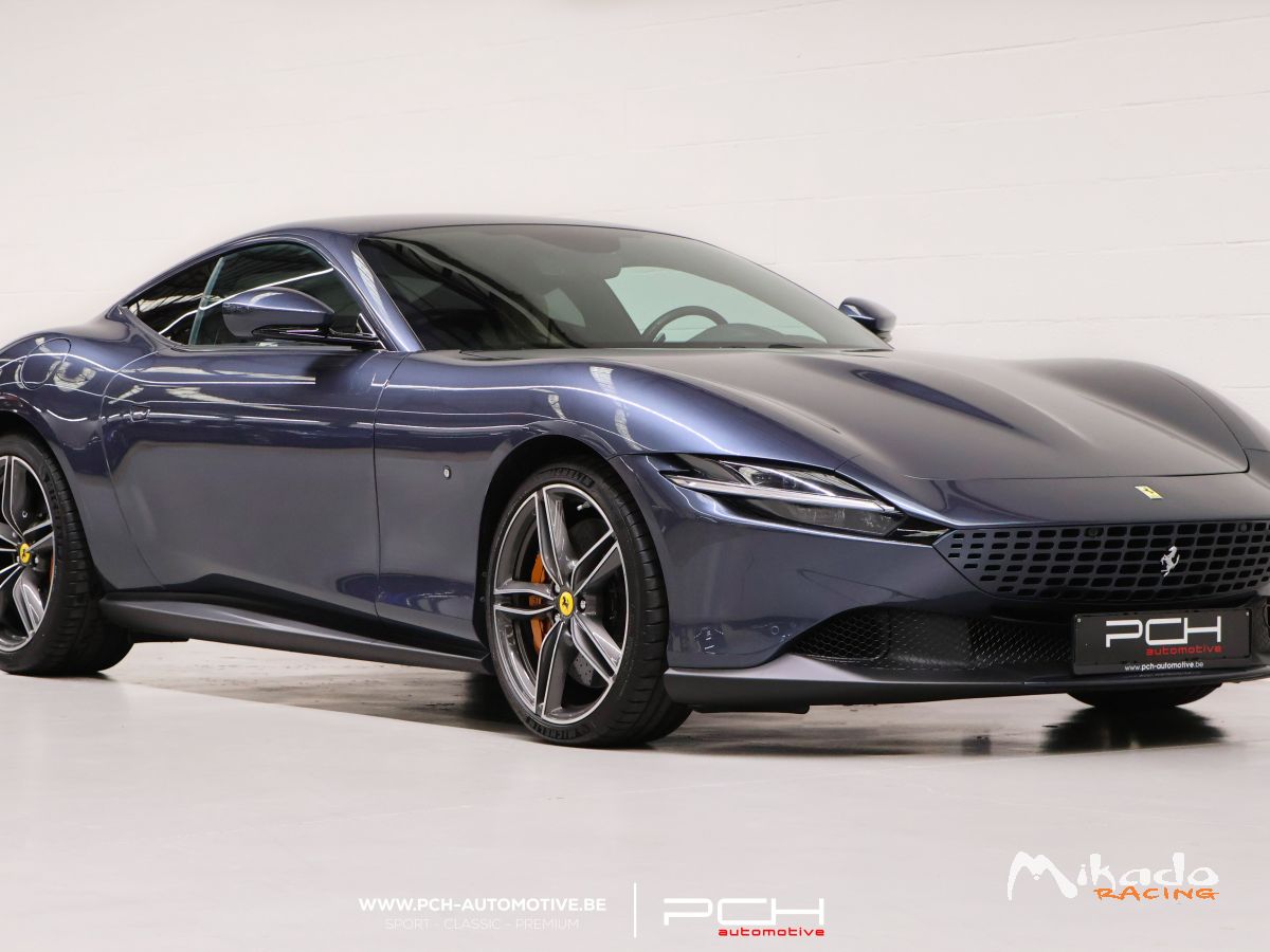 FERRARI Roma 3.9 V8 Bi-Turbo 620cv - 8.135 Kms - 2021 – photo 1 sur 6