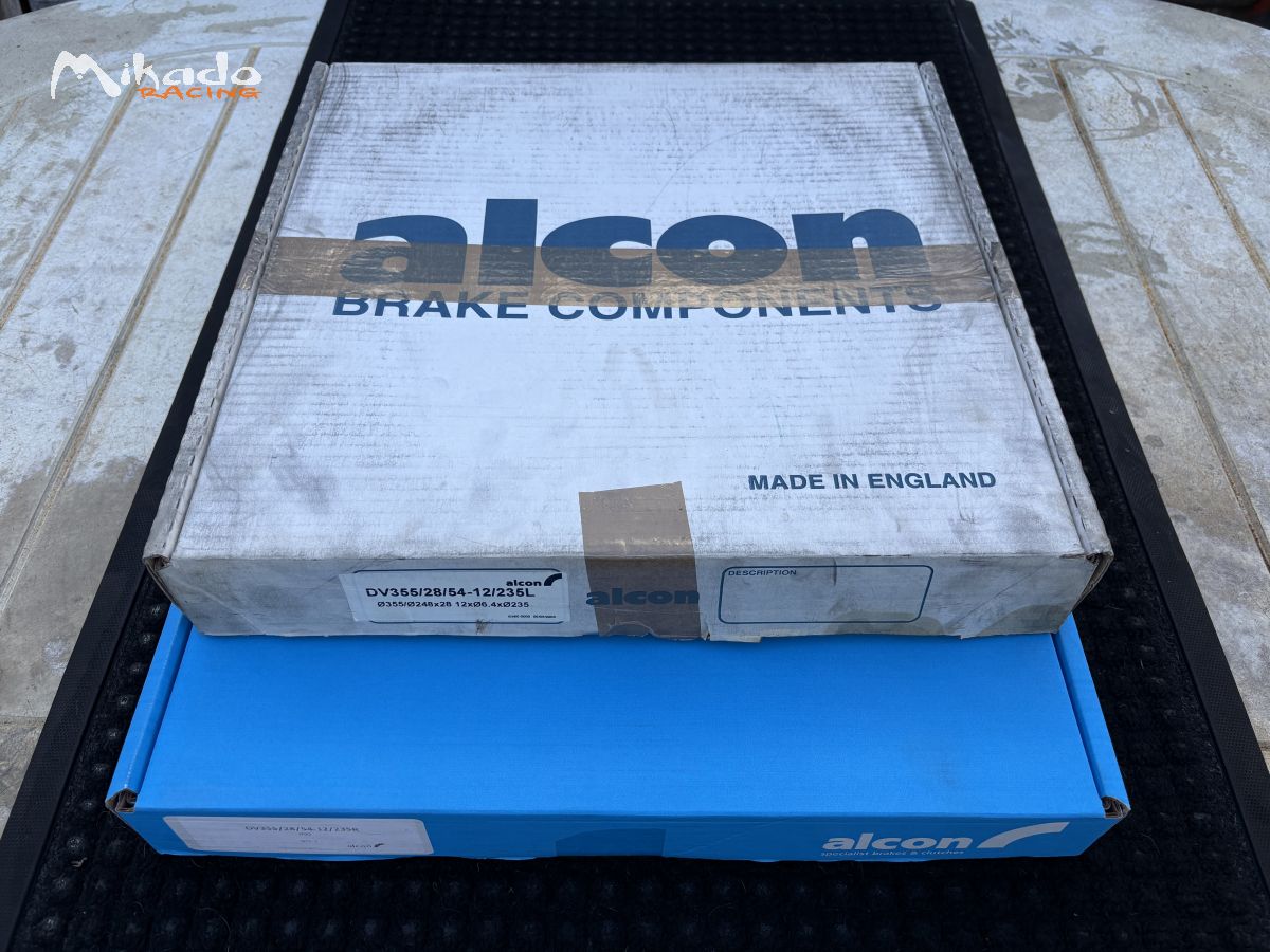 2 DISQUES ALCON 355X28 PCD12X235 NEUFS MEGANE MAXI OU AUTRES – photo 4 sur 4