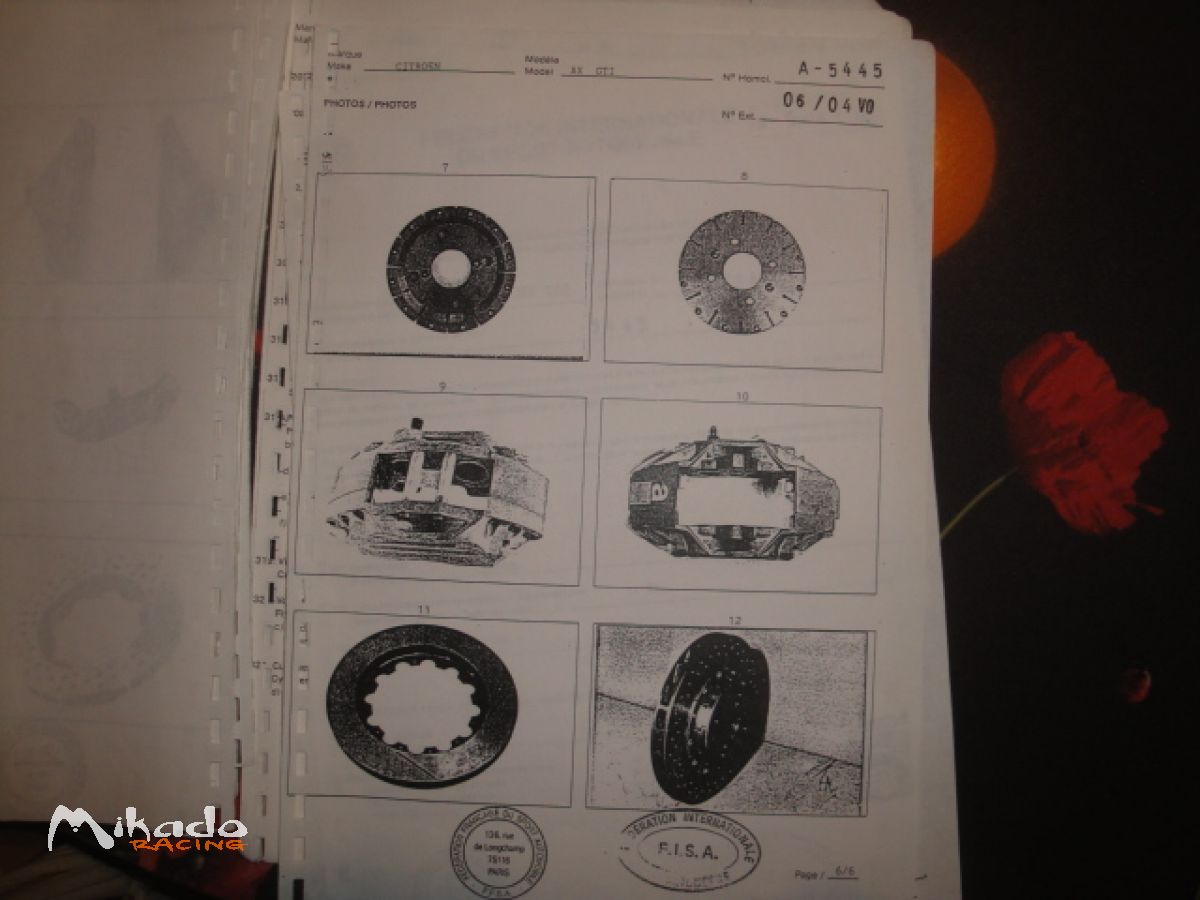 FICHE D'HOMOLOGATION FFSA – photo 3 sur 5