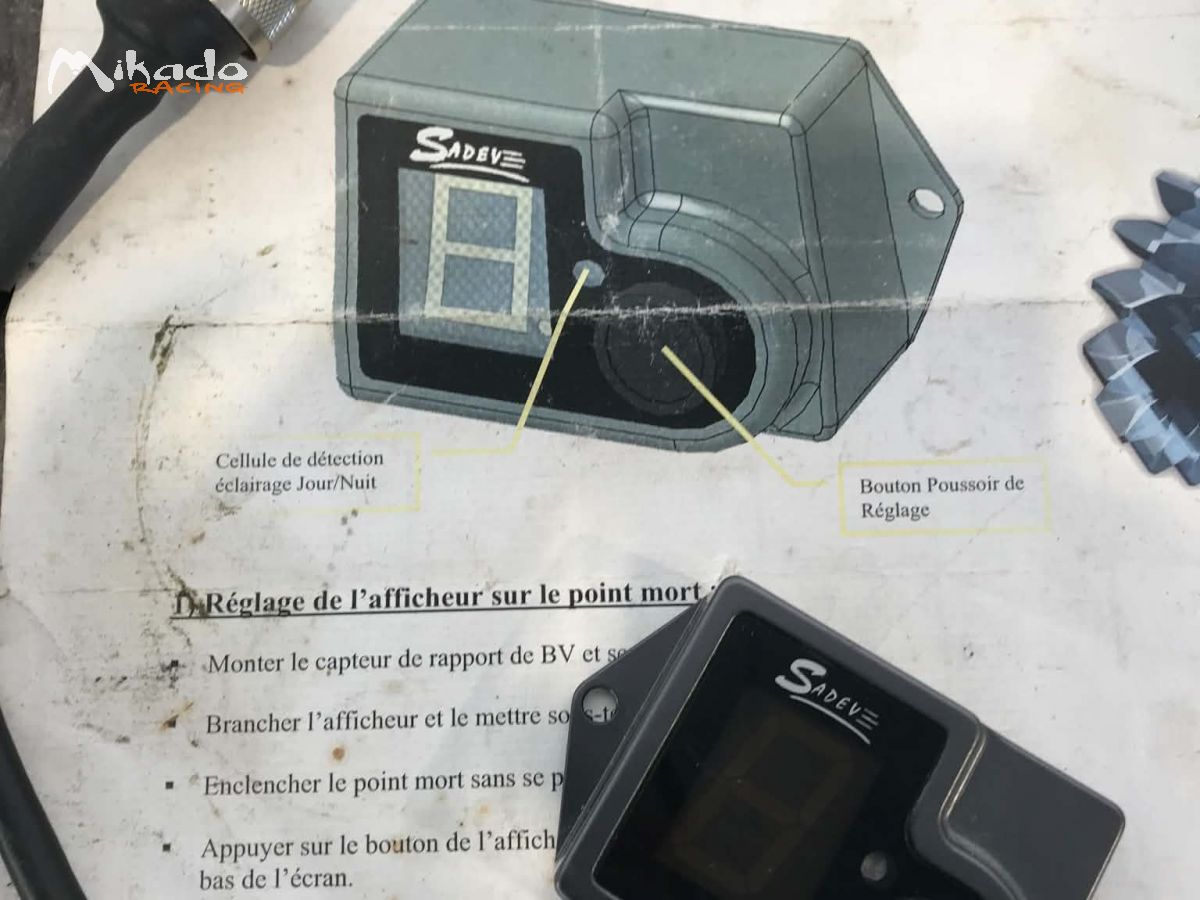 Instrument Afficheur de Rapport Sadev avec coupure – photo 2 sur 2