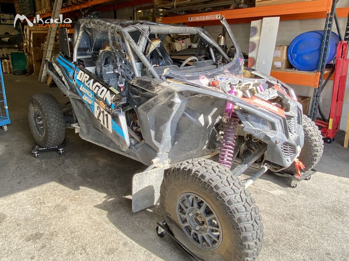 SSV Can Am X3 South Racing T4 FIA accidenté – photo 1 sur 4