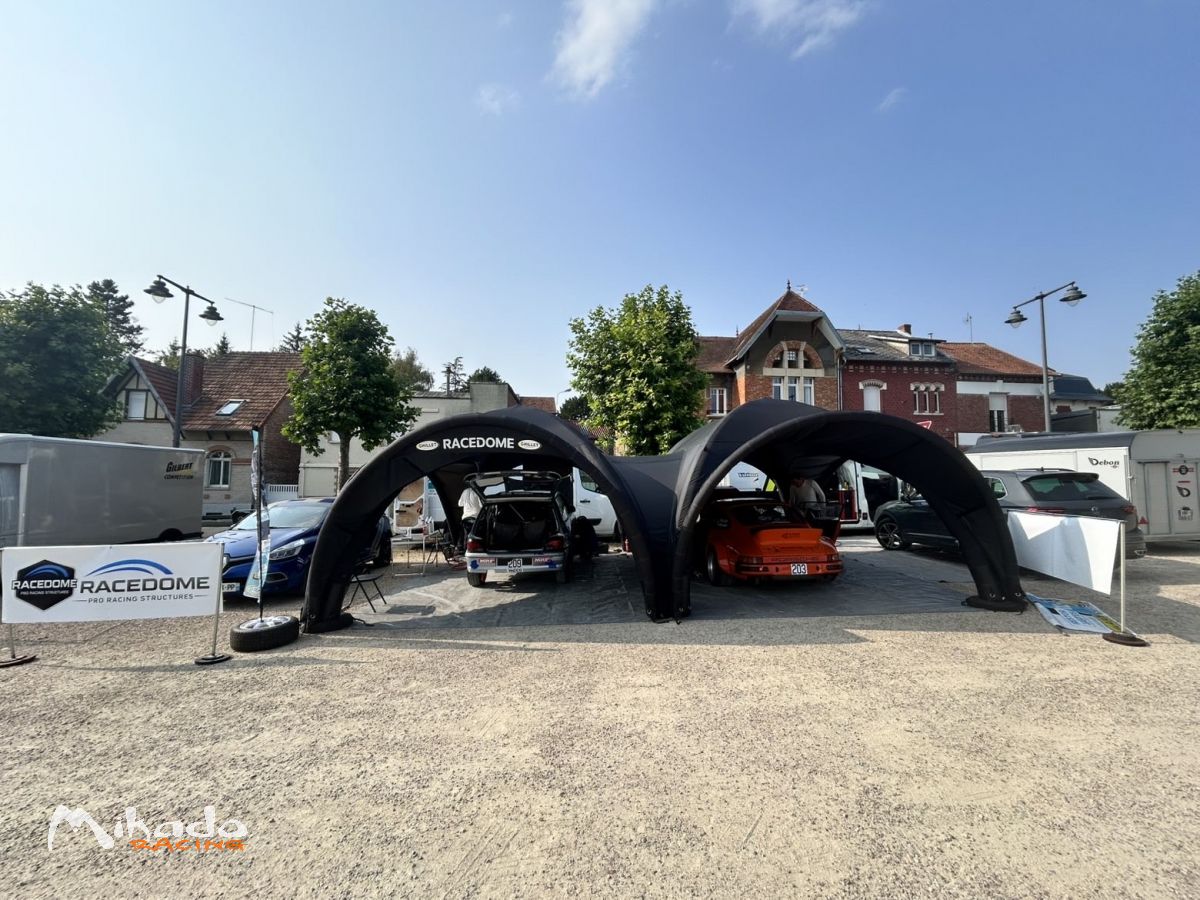 Tente paddock rallye personnalisable RaceDome – photo 2 sur 5