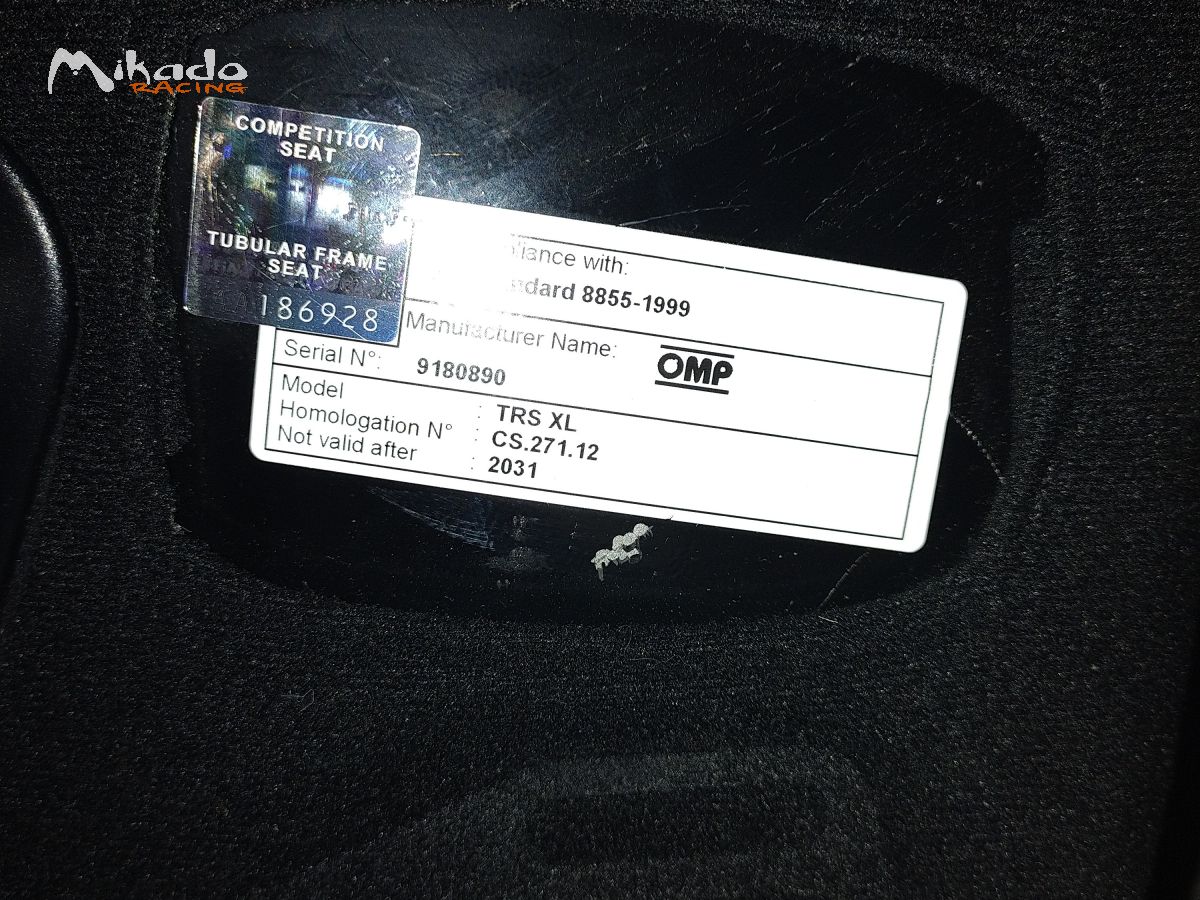 Baquet sparco trs XL – photo 2 sur 2