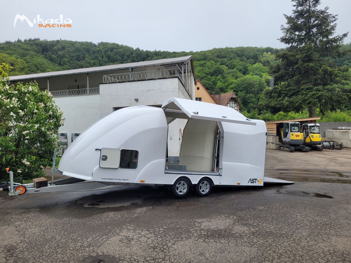 Remorque porte voiture fermée AST 2 – photo 2 sur 6