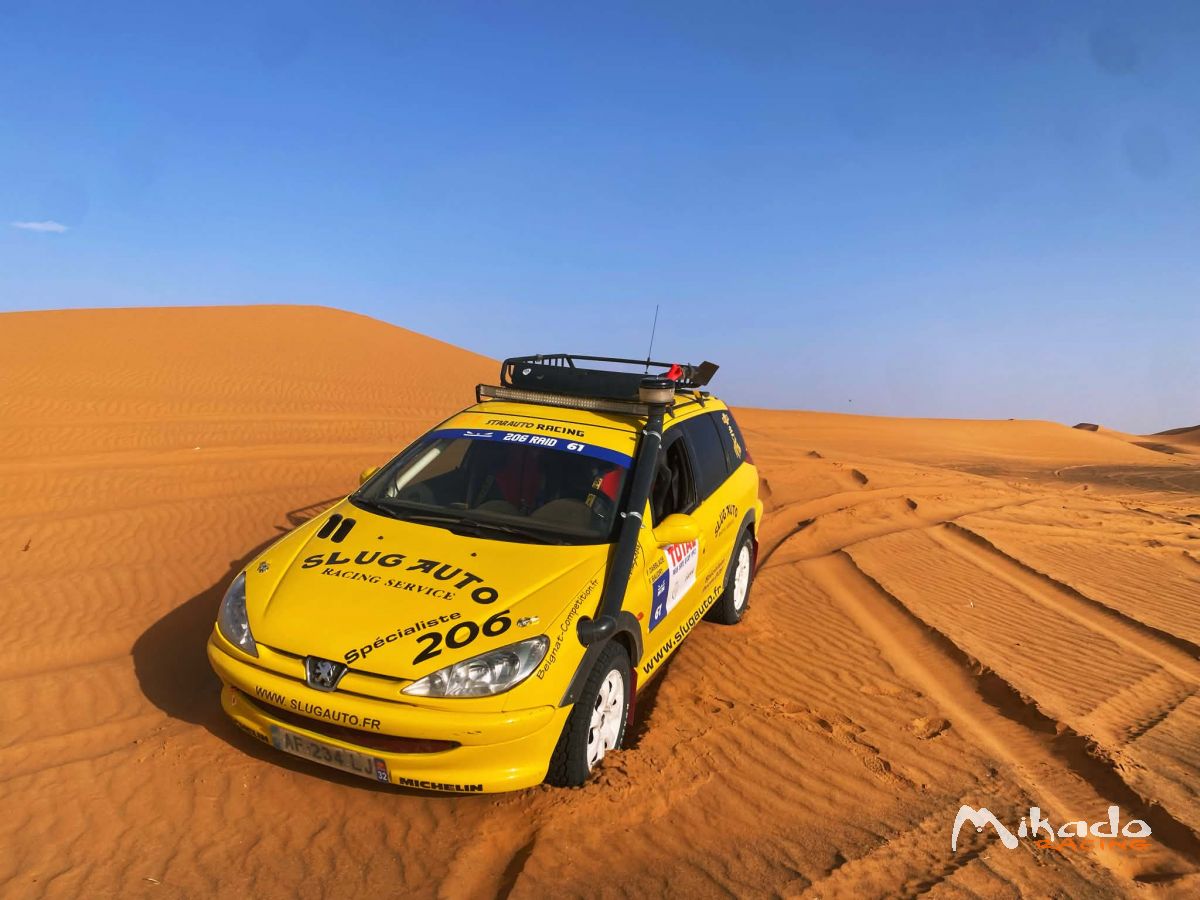 Peugeot 206 sw 2.0 16s 165 ch – préparation raid maroc / 206 aventure – photo 2 sur 6