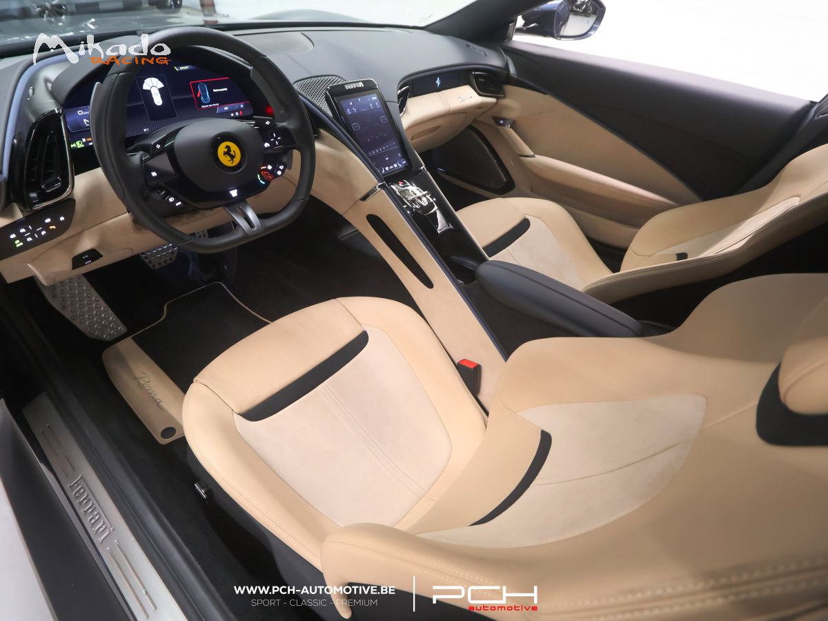 FERRARI Roma 3.9 V8 Bi-Turbo 620cv - 8.135 Kms - 2021 – photo 3 sur 6