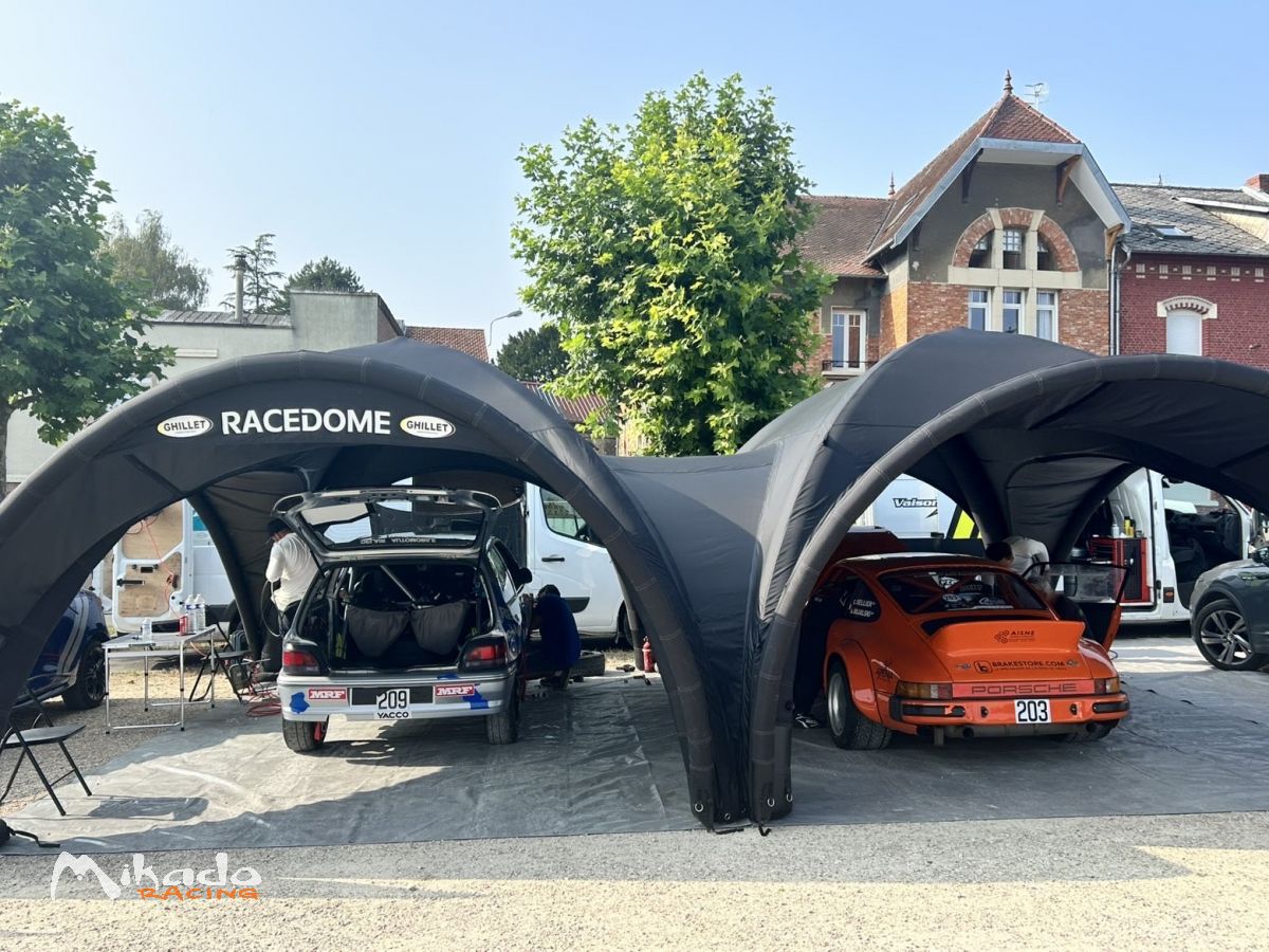 Tente paddock rallye personnalisable RaceDome – photo 3 sur 5