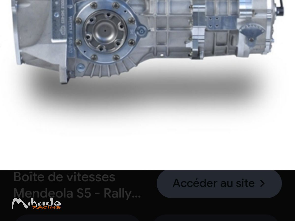 Boite sequentielle mendeola s5 – photo 1 sur 2