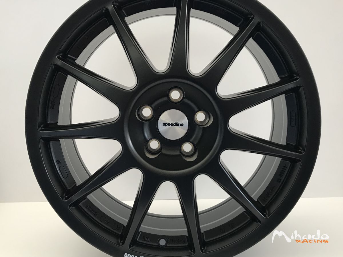 Jante Toyota Yaris GR Speedline Corse Turini 8x18 Gloss Black – photo 1 sur 4