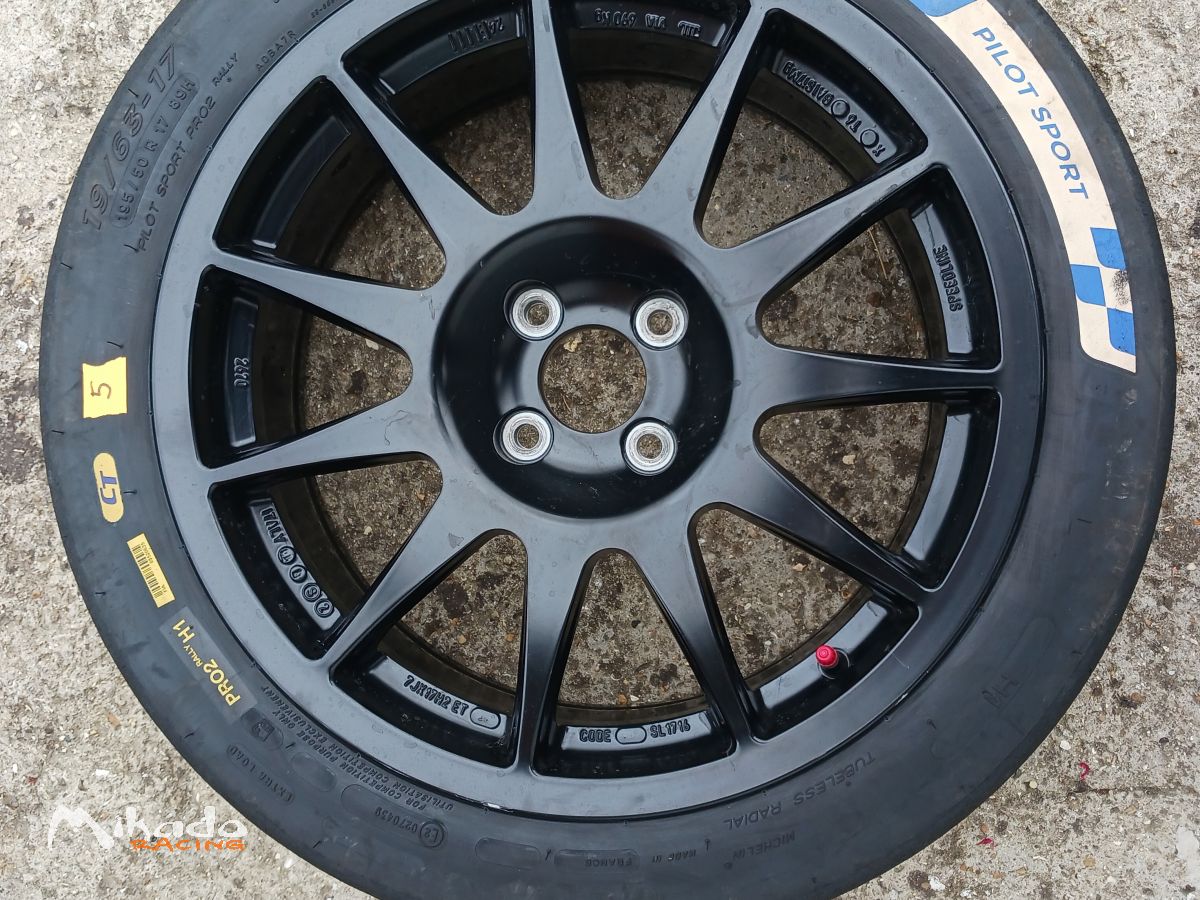 2 Michelin Pro2 Rally H1 en 19/63-17 – photo 1 sur 6