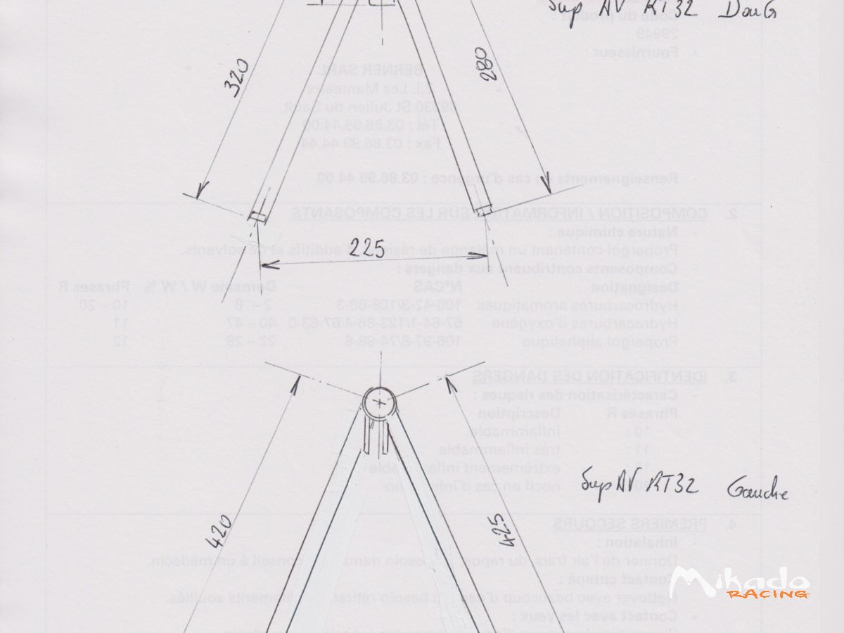 Triangles avant Ralt RT32 – photo 2 sur 2